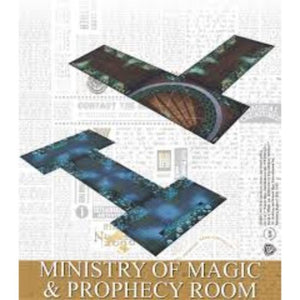 Knight Models Miniatures Harry Potter Miniatures Adventure Game - Ministry of Magic and Prophecy Room