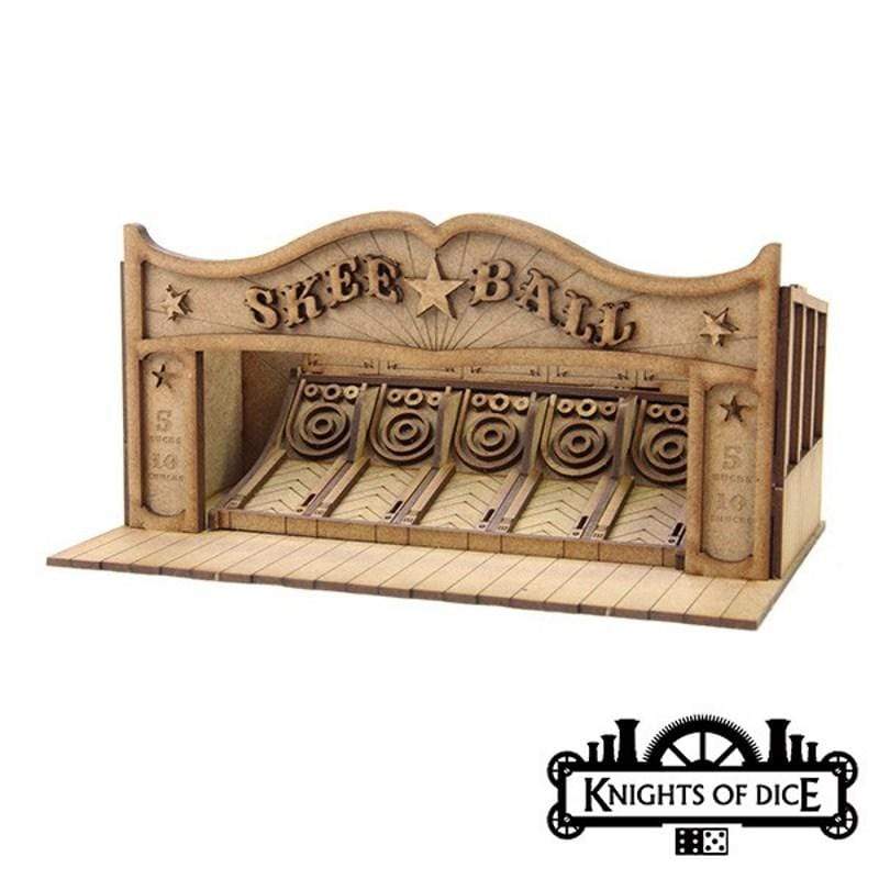 Knights of Dice Miniatures Waterfront - Skeeball