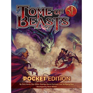 Kobold Press Roleplaying Games D&D RPG 5th Ed - Tome of Beasts - Pocket Edition
