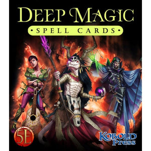 Kobold Press Roleplaying Games Deep Magic Spell Cards