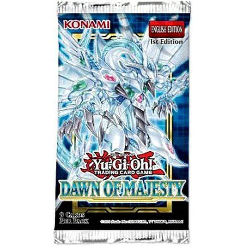 Konami Trading Card Games Yu-Gi-Oh CCG - Dawn of Majesty Booster