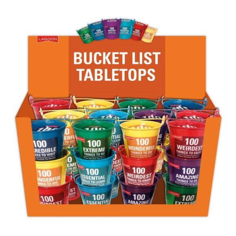 Lagoon Group Novelties Tabletop Bucket Lists (Assorted)