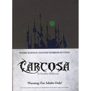 Lamentations of the Flame Princess Roleplaying Games Carcosa RPG - Weird Science-Fantasy Horror Setting