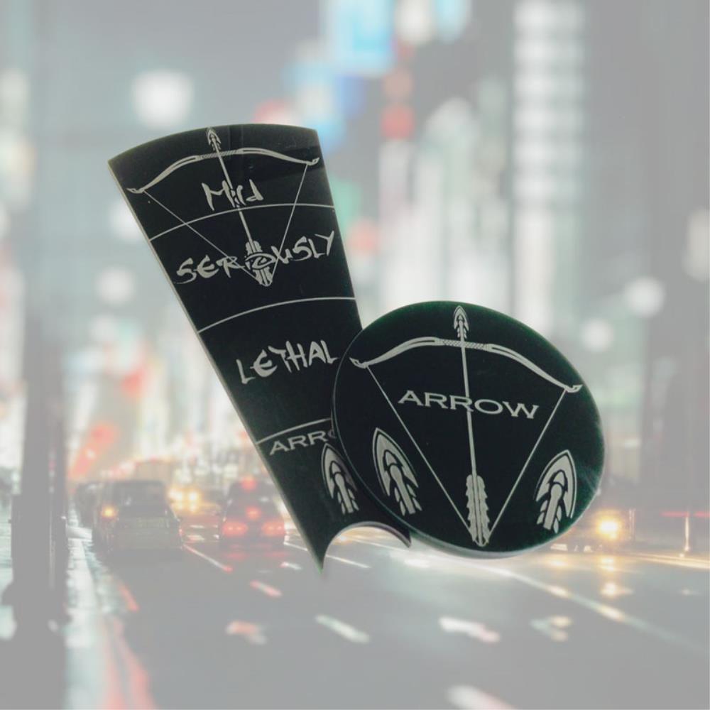 Laser Touch Miniatures Batman - Arrow Templates (Lasertouch Bagged)