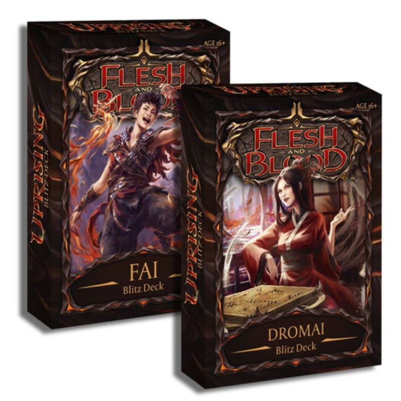 Legend Story Studios Trading Card Games Flesh and Blood TCG - Uprising - Blitz Deck (Assorted)