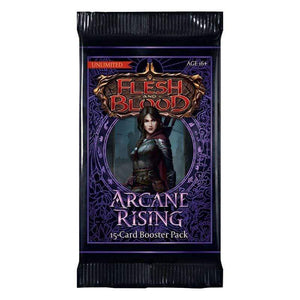 Legend Story Studios Trading Card Games Flesh & Blood TCG - Arcane Rising Booster (Unlimited Ed)