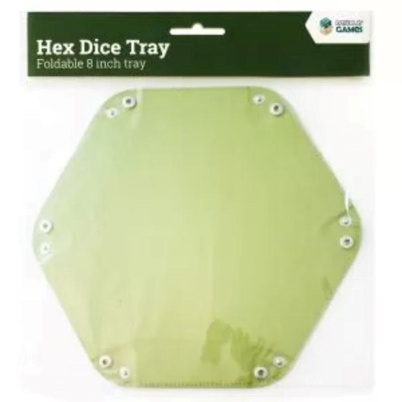 Letâs Play Games Board & Card Games LPG Hex Dice Tray 8" Green
