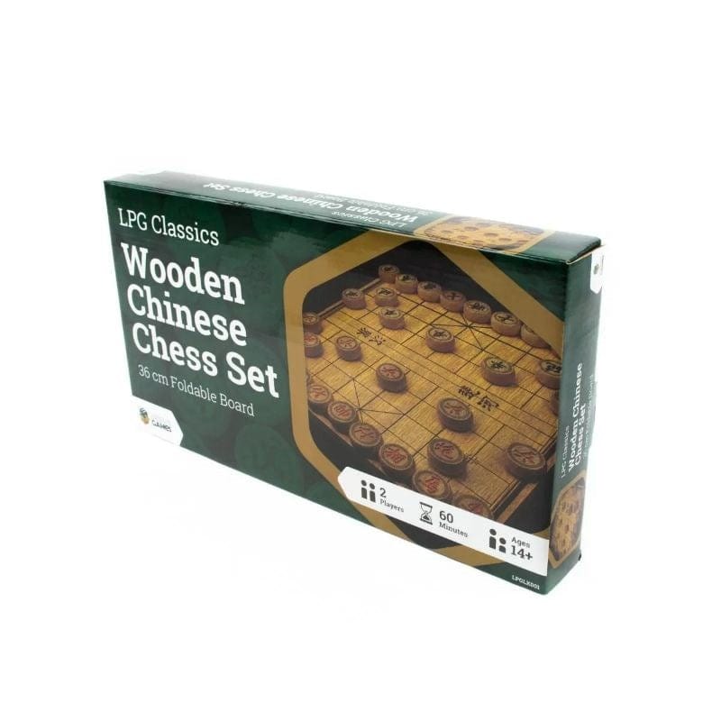 Let's Play Games Classic Games Chinese Chess - Wooden Folding 35cm (LPG)