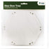 Letâs Play Games Dice LPG Hex Dice Tray 8" White