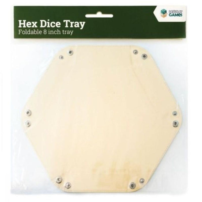 Hex Dice Tray 8" - Yellow