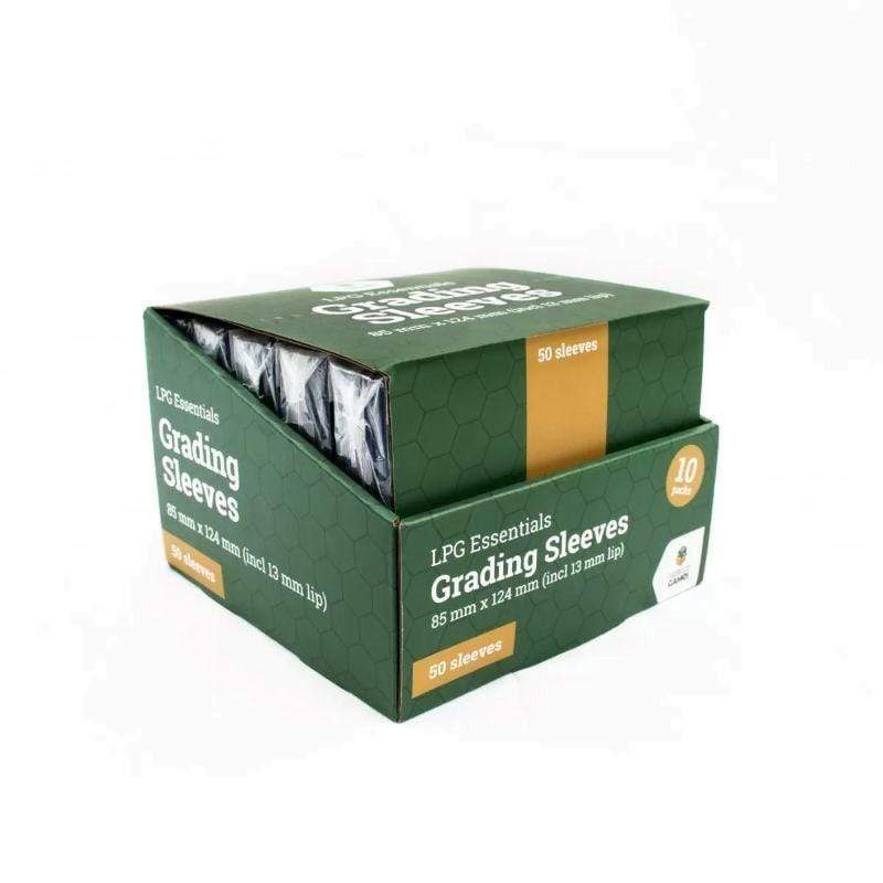 Letâs Play Games Trading Card Games Grading Sleeves - 50 Pack (85 X 124mm)