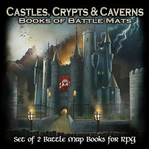 Loke BattleMats Roleplaying Games Books of Battle Mats - Castles Crypts  Caverns