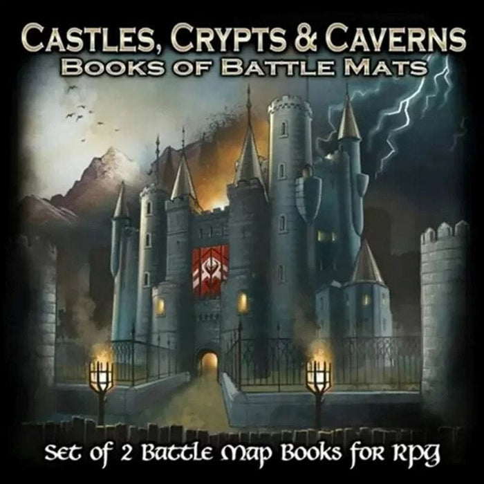 Loke - Books of Battle Mats - Castles Crypts & Caverns