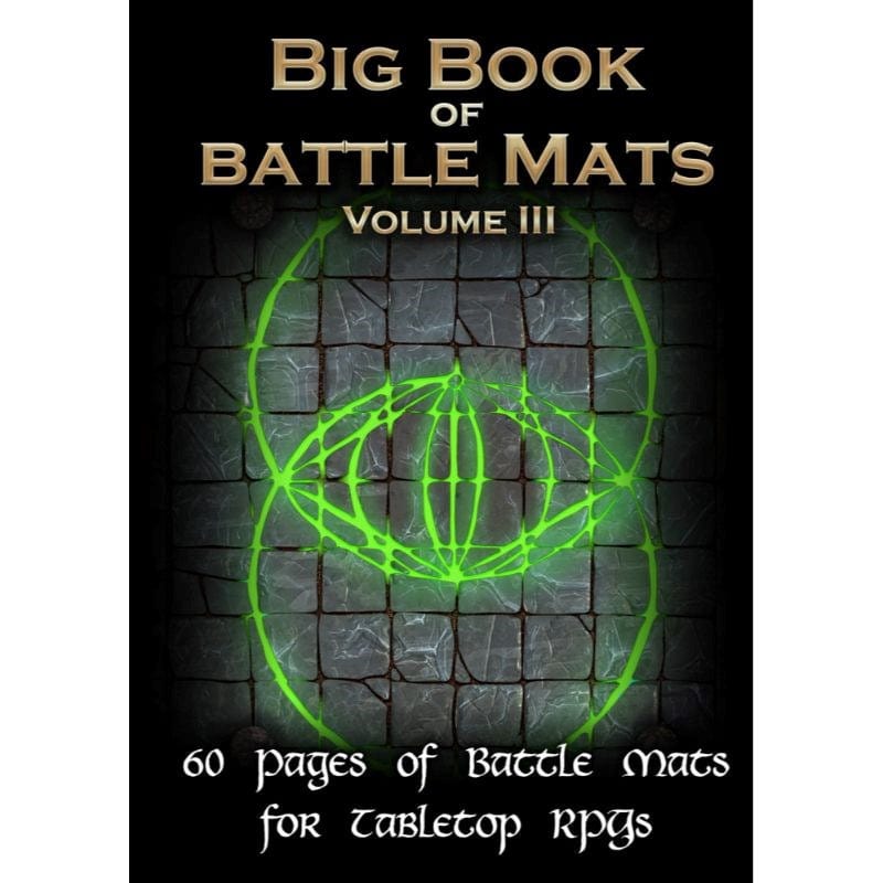 Loke BattleMats Roleplaying Games Loke - Giant Book Of Battle Mats Vol 3