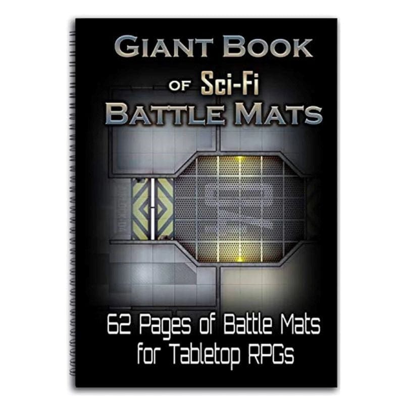 Loke BattleMats Roleplaying Games Loke - Giant Book of Sci-Fi Battle Mats