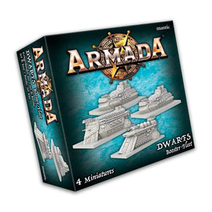 Mantic Games Miniatures Armada - Dwarf Starter Booster Fleet