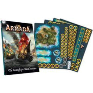 Mantic Games Miniatures Armada - Rulebook & Counters