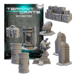 Mantic Games Miniatures Deadzone 3E - Terrain Crate Sci-Fi Objectives