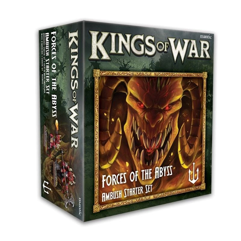 Mantic Games Miniatures Kings of War - Forces of the Abyss - Ambush Starter Set
