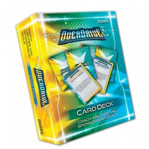 Mantic Games Miniatures Overdrive - Coach Abilities and Sponsorship Cards