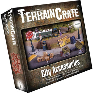 Mantic Games Miniatures TerrainCrate - City Accessories