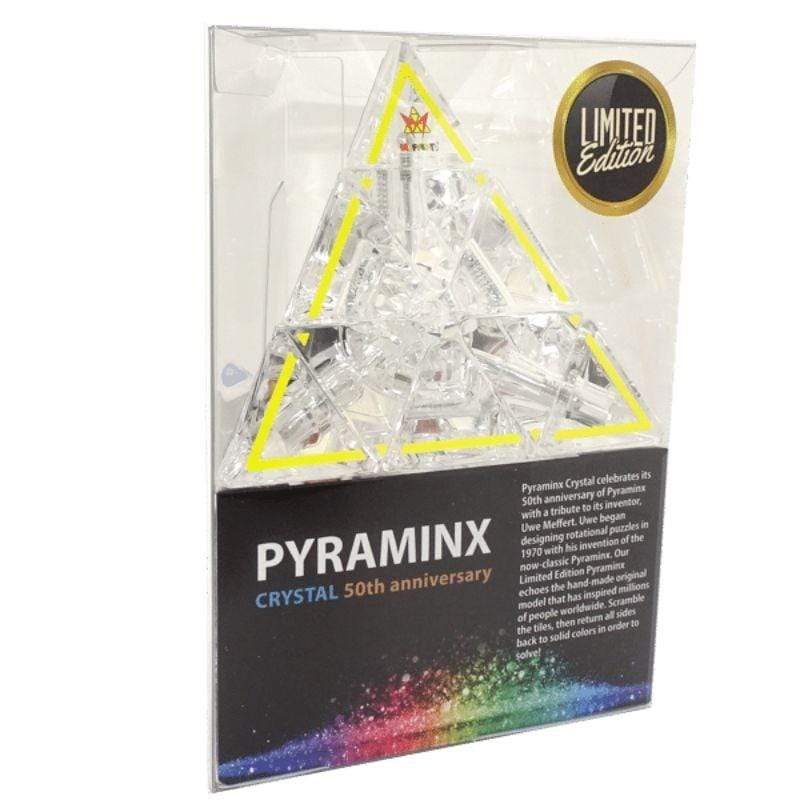 Mefferts Logic Puzzles Mefferts Pyraminx Crystal 50th Anniversary Limited Edition (like Rubikâs)