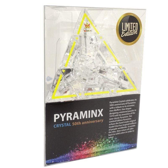 Mefferts Pyraminx Crystal 50th Anniversary Limited Edition (like Rubik’s)