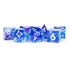 Metallic Dice Games Dice Dice - Handcrafted Resin Polyhedrals - Oceanic Flare (MDG)