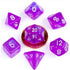 Metallic Dice Games Dice Dice - Mini Polyhedrals - Stardust Purple (MDG)