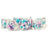 Metallic Dice Games Dice Dice - Pearl Resin Polyhedrals - Gradient Purple/Teal/White (MDG)