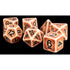 Metallic Dice Games Dice Dice - Resin Polyhedral - Ancient Brown (MDG)
