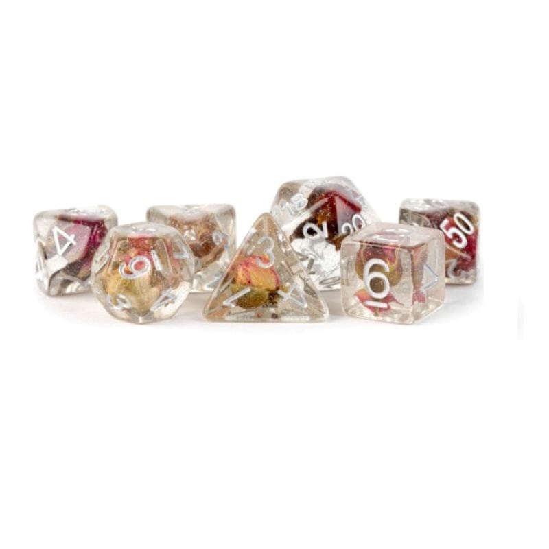 Metallic Dice Games Dice Dice - Resin - Rose Dice (MDG)