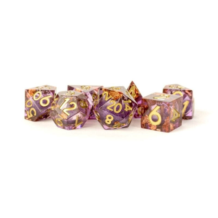 Dice Set - Liquid Core Polyhedrals - Aether Abstract (MDG)
