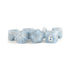 Metallic Dice Games Dice Dice - Sharp Edge Silicone Rubber Polyhedrals - Glacial Debris (MDG)