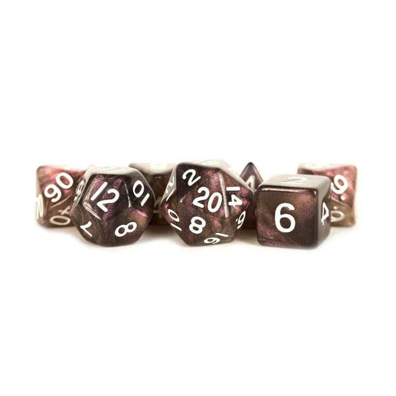 Metallic Dice Games Dice Dice - Stardust Resin -  Supervolcano (MDG)