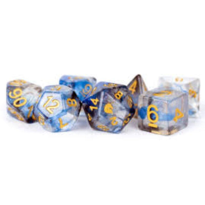 Dice - Unicorn Resin Polyhedrals - Arctic Storm