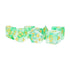 Metallic Dice Games Dice Dice - Unicorn Resin Polyhedrals - Icy Everglades