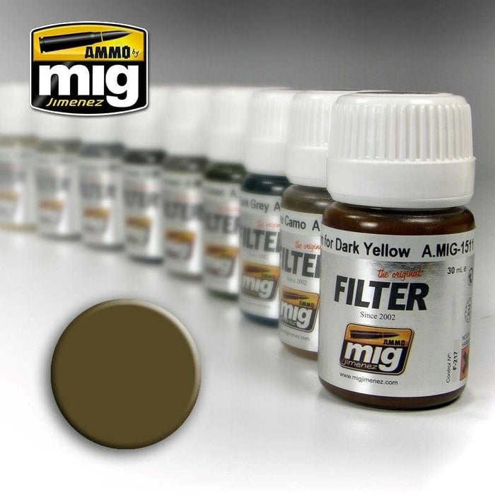 Ammo by MIG - Filters - Tan for 3 Tone Camo (35ml)