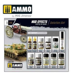 Mig Jimenez Hobby Ammo by MIG Super Pack Mud Effects