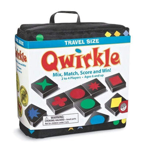 MindWare Board & Card Games Qwirkle - Travel Size