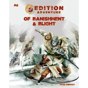 Minion Games Roleplaying Games 5th Edition Adventure A06 - Of Banishment & Blight
