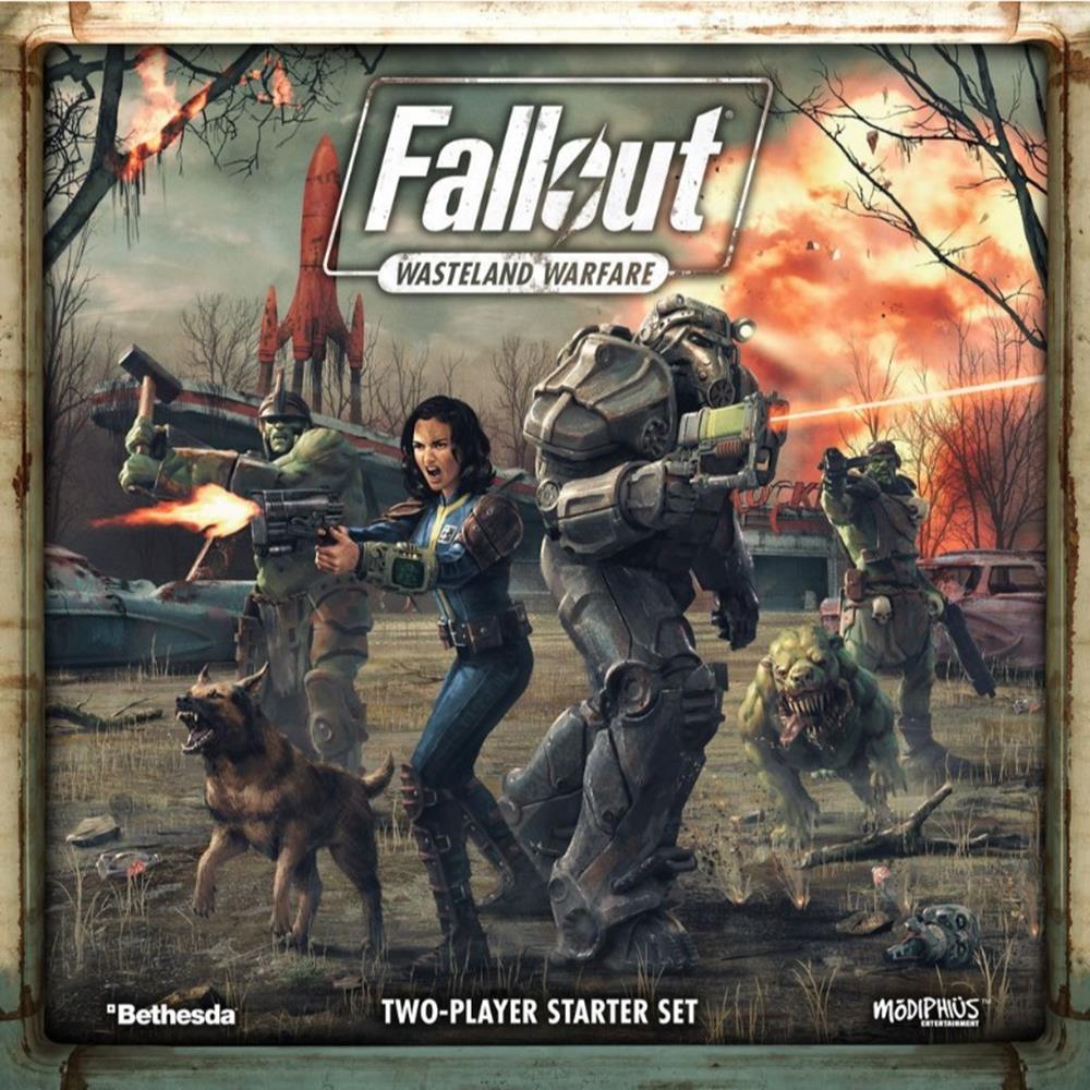 Modiphius Miniatures Fallout Wasteland Warfare - 2 Player Starter Set