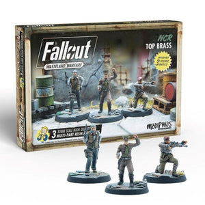 Modiphius Miniatures Fallout Wasteland Warfare NCR - Top Brass