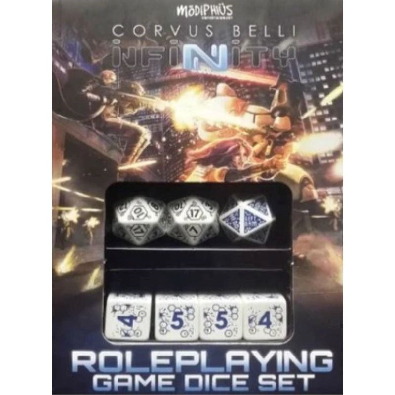 Modiphius Roleplaying Games Infinity RPG - Dice Set - Alpeh