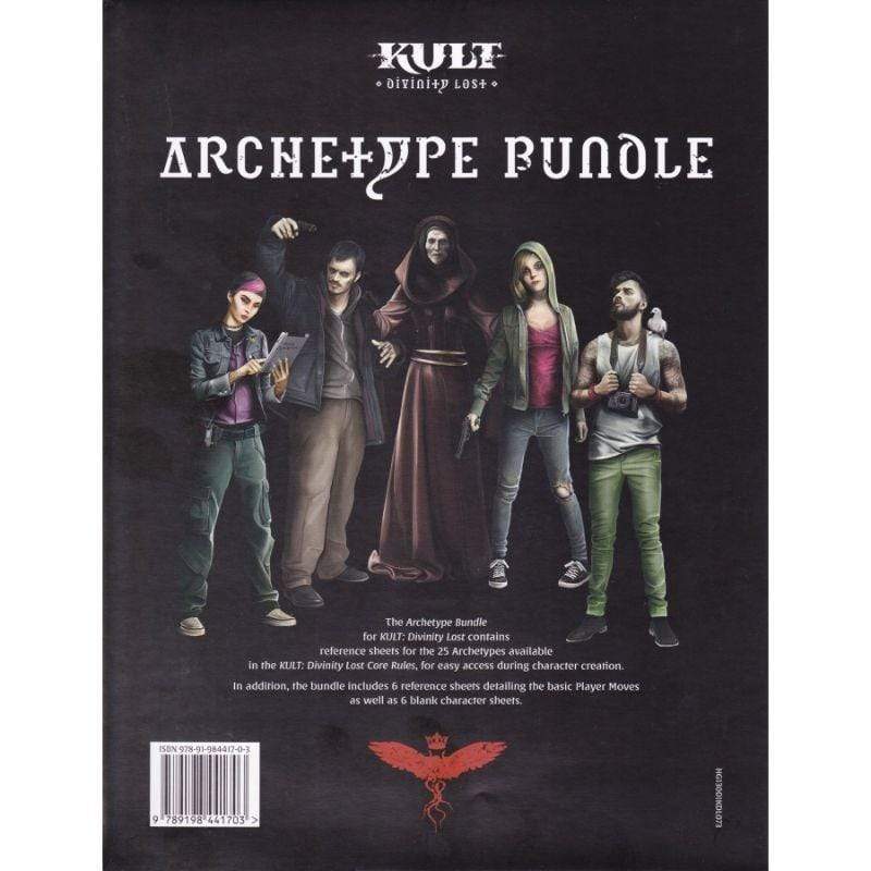 Modiphius Roleplaying Games Kult - Divinity Lost RPG - Archetype Bundle
