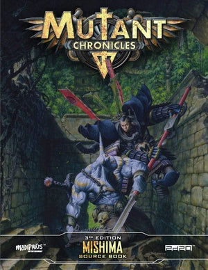 Modiphius Roleplaying Games Mutant Chronicles RPG - Mishima Source Book (Softcover)