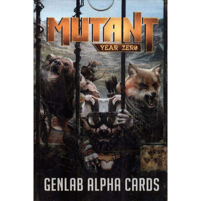 Mutant Year Zero RPG - Genlab Alpha Cards