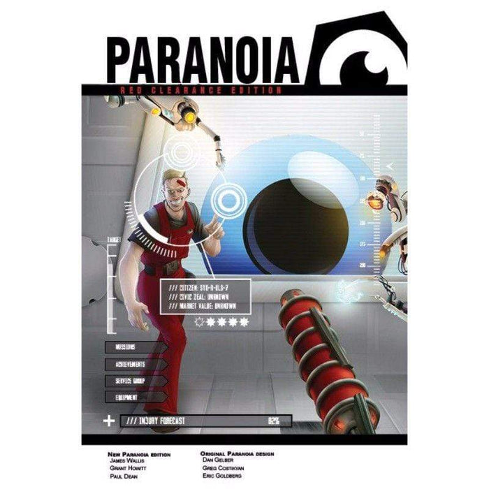 Paranoia RPG - Red Clearance Edition Starter Set