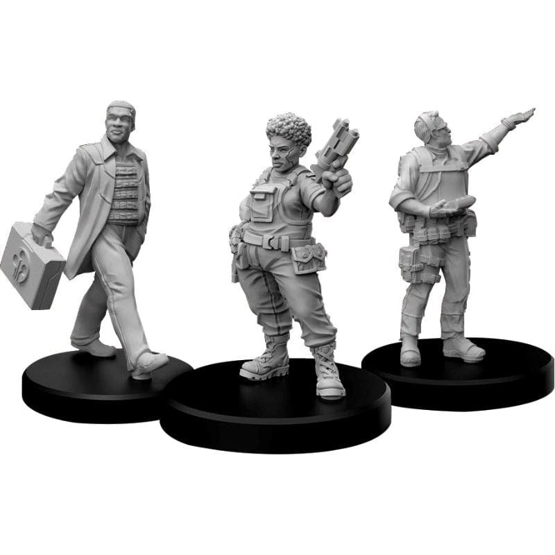 Monster Fight Club Miniatures Cyberpunk Red RPG Miniatures - Edgerunner G