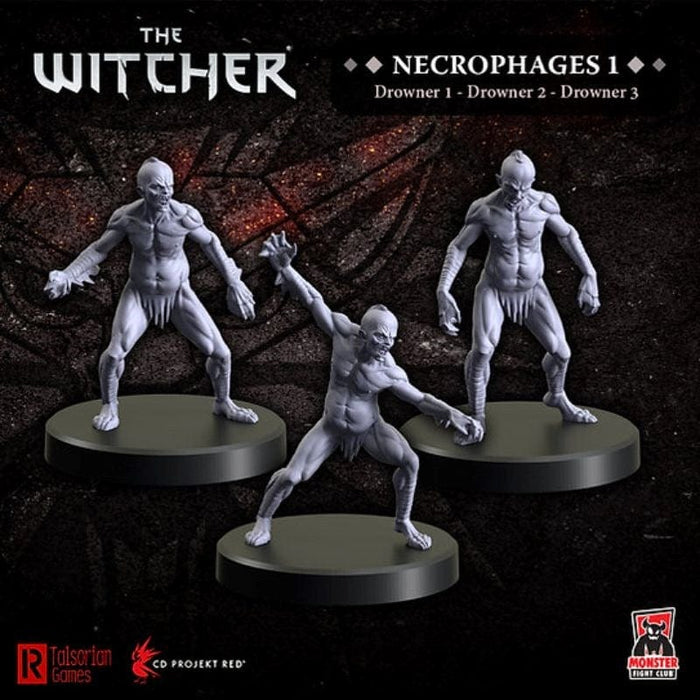The Witcher RPG - Miniatures - Necrophages 1 - Drowners